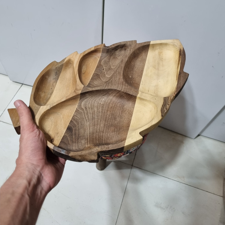 اردو خوری چوبی طرح برگ کد 1205