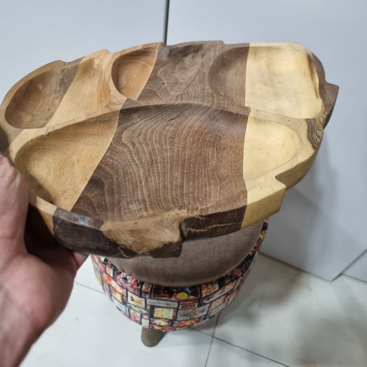 اردو خوری چوبی طرح برگ کد 1205