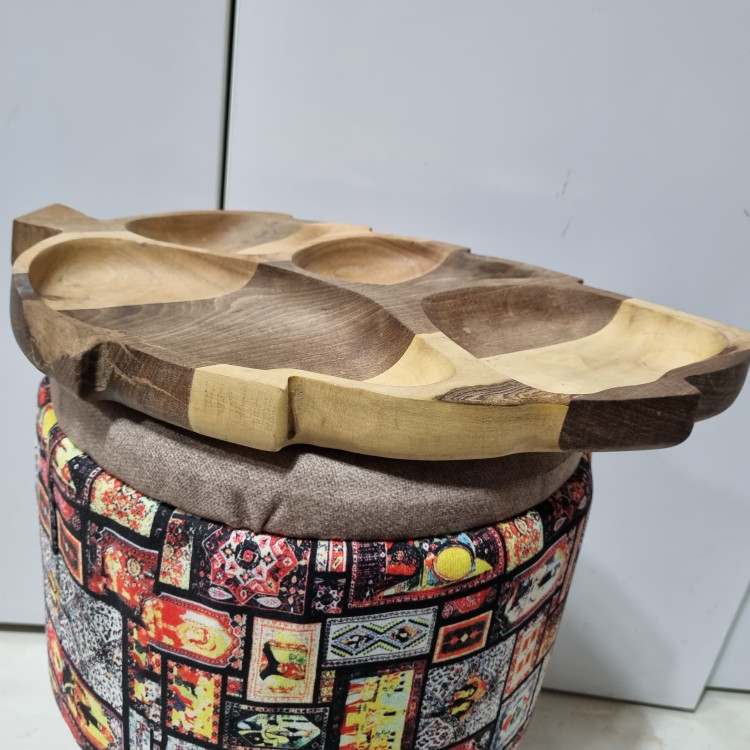اردو خوری چوبی طرح برگ کد 1205