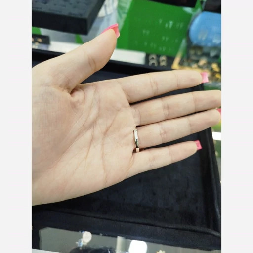 انگشتر پاپیون سفید c29044