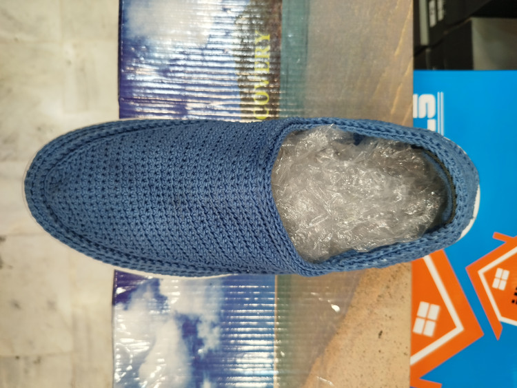 گیوه کرمانشاه آبی روشن B2903