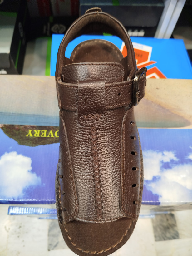 کفش صندل مردانه چرم B29014