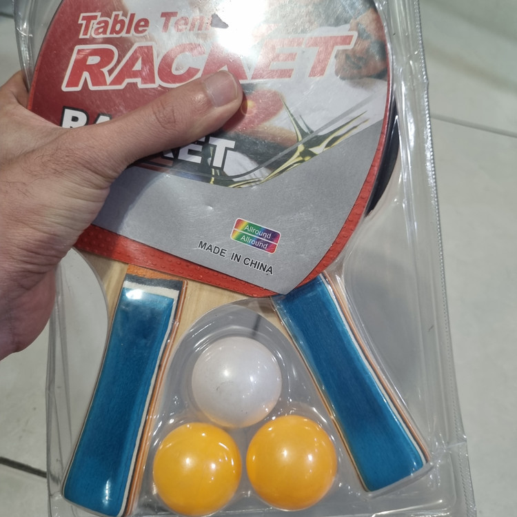 ست راکت پینگپنگ جفتی مدل CB105 بههمراه ۳ توپ