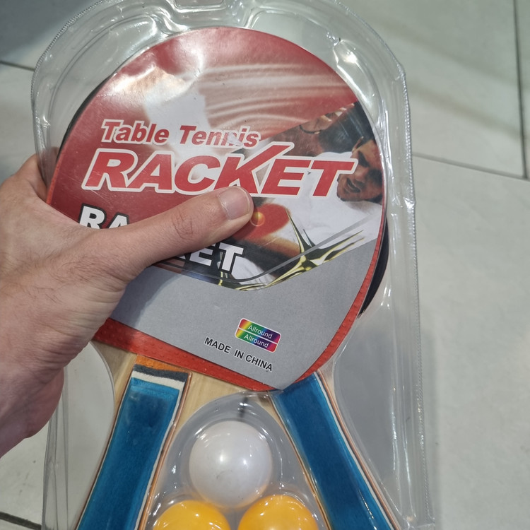 ست راکت پینگپنگ جفتی مدل CB105 بههمراه ۳ توپ