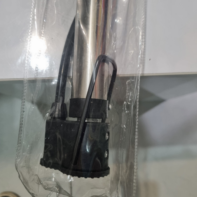 تلمبه سهکاره دستی کد CB1013 مناسب دوچرخه، موتور و انواع توپ (فوتبال، والیبال، پیلاتس)