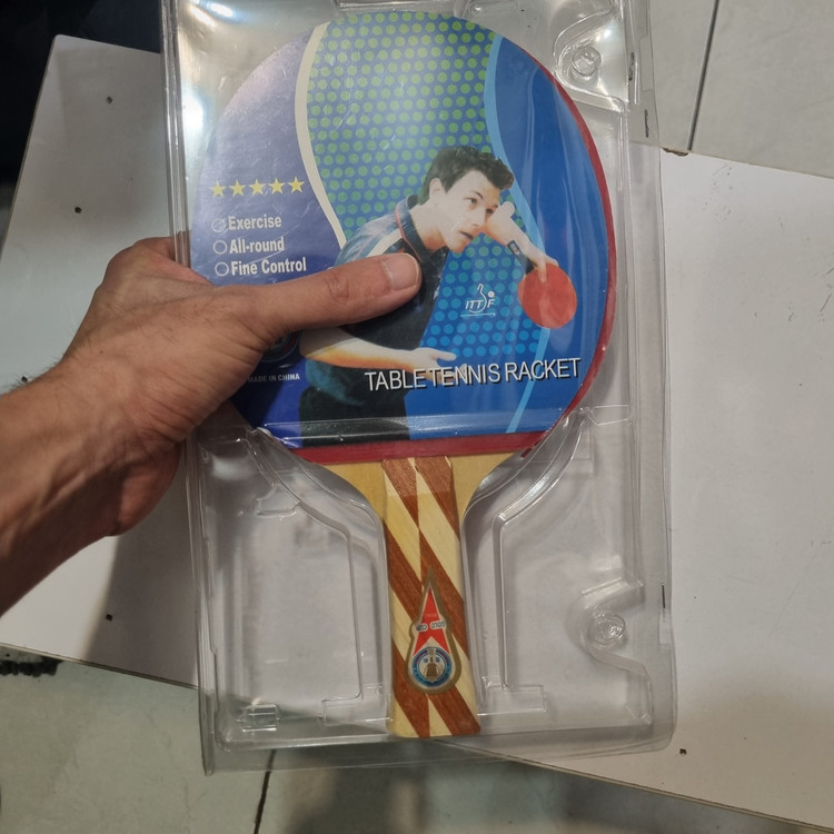 راکت پینگپنگ مدل CB1014 طرح GoldGap تکعددی