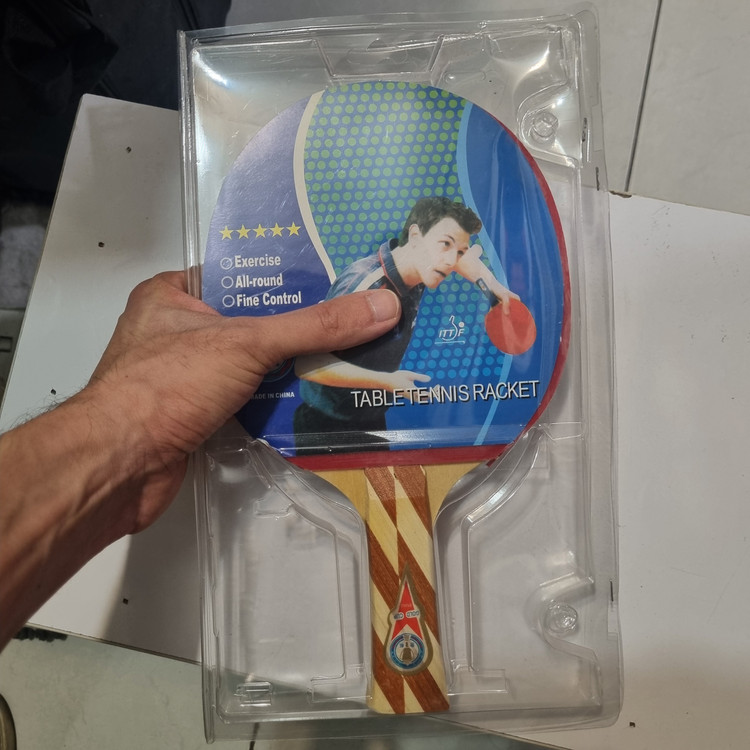 راکت پینگپنگ مدل CB1014 طرح GoldGap تکعددی