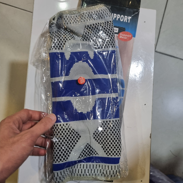 زانوبند آتلدار ورزشی مدل CB1024 مناسب کشتی (سایز L/XL/2XL)