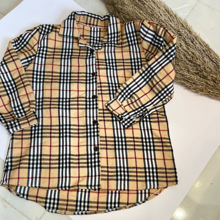 شکت چهارخانه زنانه و مردانه مدل MN106 تا سایز 50