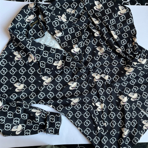 مانتو وارداتی میکیموس مدل MN1010 جنس پلیاستر سایز تا ۵۰