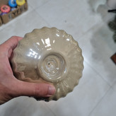 جاشمعی دکوری سرامیکی آبکاری کروم رنگ لاستر مدل CN106