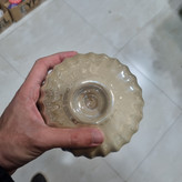 جاشمعی دکوری سرامیکی آبکاری کروم رنگ لاستر مدل CN106