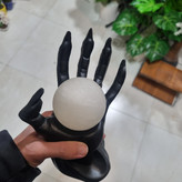 آویز جواهرات دکوری دست چراغدار با سنگ نمک مدل CN109