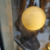 آویز جواهرات دکوری دست چراغدار با سنگ نمک مدل CN109