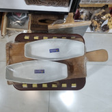 ست اردورخوری سرامیکی پایه چوبی آرکیلا مدل CN1010