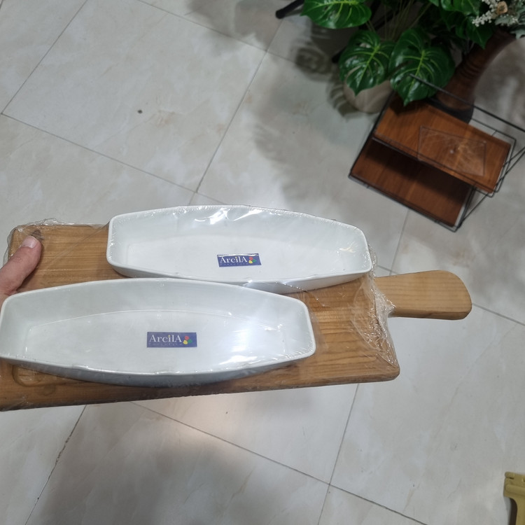 ست اردورخوری سرامیکی پایه چوبی آرکیلا مدل CN1010