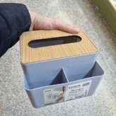 جا دستمالی و جا کنترلی دکوری درب چوبی کد CN1020