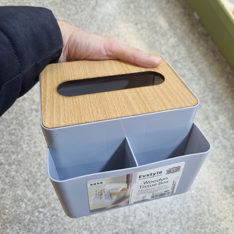 جا دستمالی و جا کنترلی دکوری درب چوبی کد CN1020