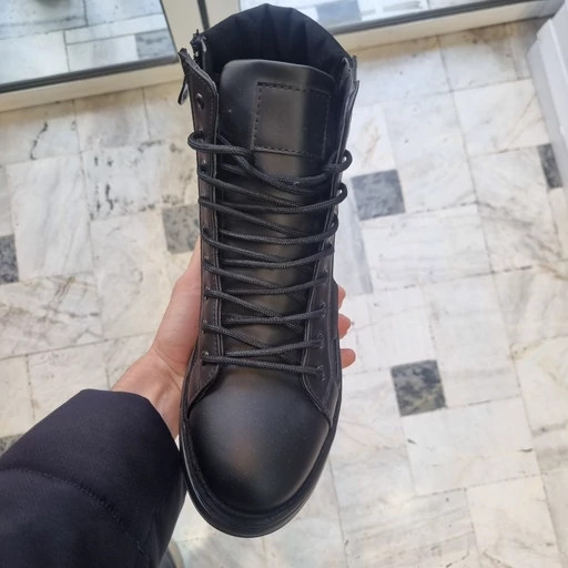 نیم بوت اسپرت زیپ دار بندی کد CA104