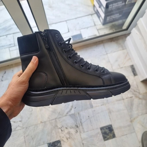 نیم بوت اسپرت زیپ دار بندی کد CA104