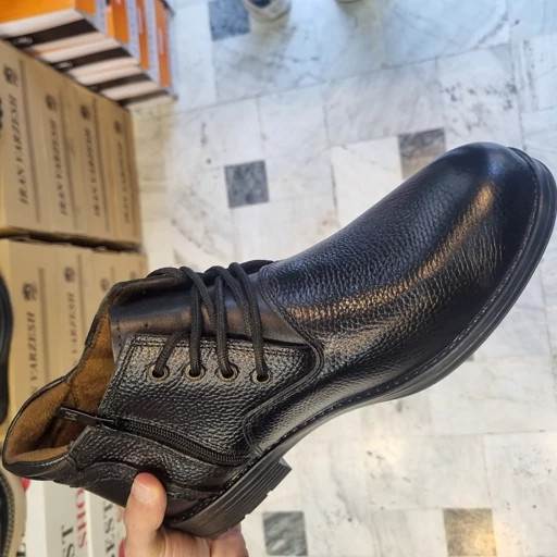 نیم بوت اسپرت زیپ دار کد CA106