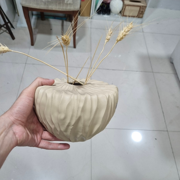 گلدان طرح کاسه ای کد BM103
