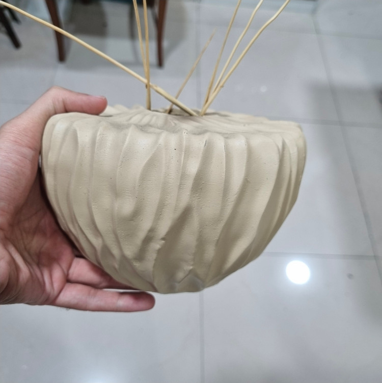 گلدان طرح کاسه ای کد BM103