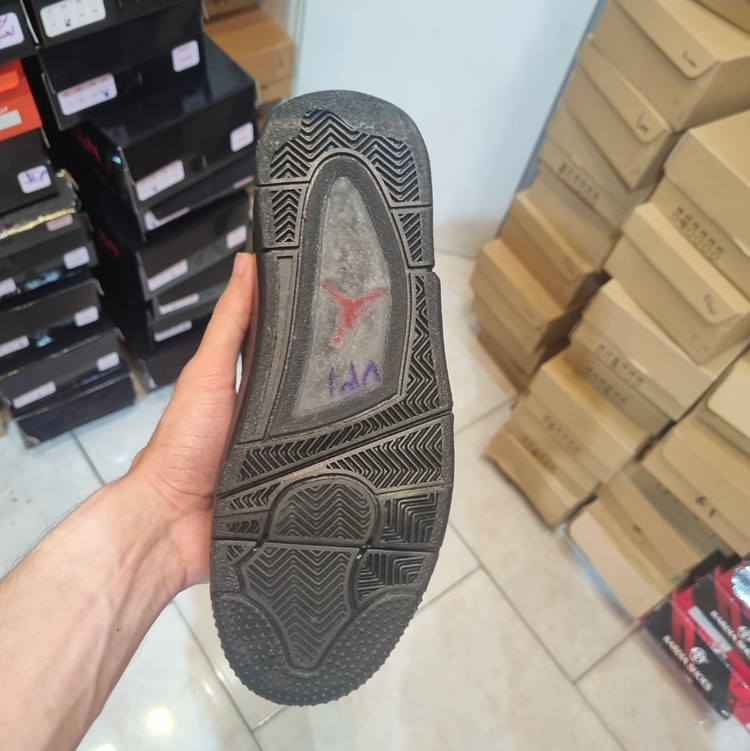 کفش جردن فور سبز چریک کد BS107