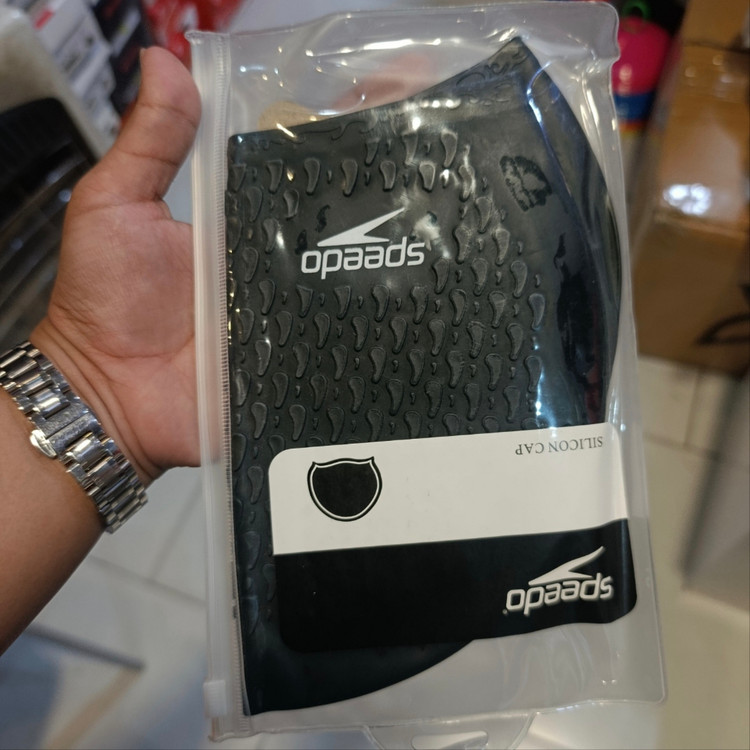 کلاه شنا مشکی کد GB205